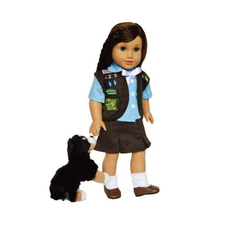 My Brittany's Brownie Scouts Outfit Fits American Girl Dolls and My Life as