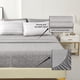 thumbnail image 4 of Juego de edredón WONGS BEDDING Boho Queen con 7 piezas de microfibra, 4 of 7