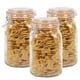 thumbnail image 1 of Frasco Hermetico De Vidrio Contenedor Tapa Clip 1,5 L X3 blanco, 1 of 7