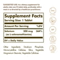 thumbnail image 2 of Suplemento Solgar de selenio sin levadura 200 mcg 250 tabletas, 2 of 6