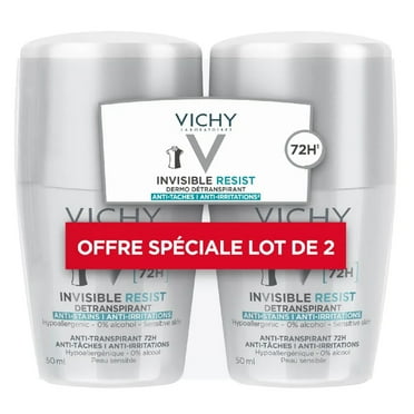 Vichy Invisible Resist 72H Antiperspirant Deodorant Roll-On Set of 2x50ml
