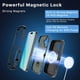 thumbnail image 3 of Funda Case MYBAT Maverick Mag clip para iPhone 16 PLUS - Negra con mica, 3 of 6