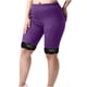 thumbnail image 1 of Karight Plus Size Slip Shorts for Women Soft Modal Short Leggings Lace Shorts Under Dresses Mid Thigh Leggings Pants, 1 of 4