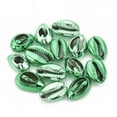 thumbnail image 2 of 100 pc Electroplated Sea Shell Beads Undrilled/No Hole Beads Cowrie Shells Mixed Color 17~21x11~14x6~8mm, 2 of 3