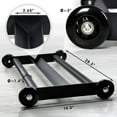 thumbnail image 2 of Yes4All Glute Ham Glider, Heavy Duty Steel Abdominal Trainer, V-Shaped Bar, Black Urethane Wheels, 2 of 8