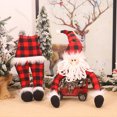 thumbnail image 2 of Adornos para árboles de Navidad muñecas elfos abrazando el árbol suministros de decoración para centros comerciales de casas de vacaciones adornos para árboles con trajes ANGGREK  Otros, 2 of 8