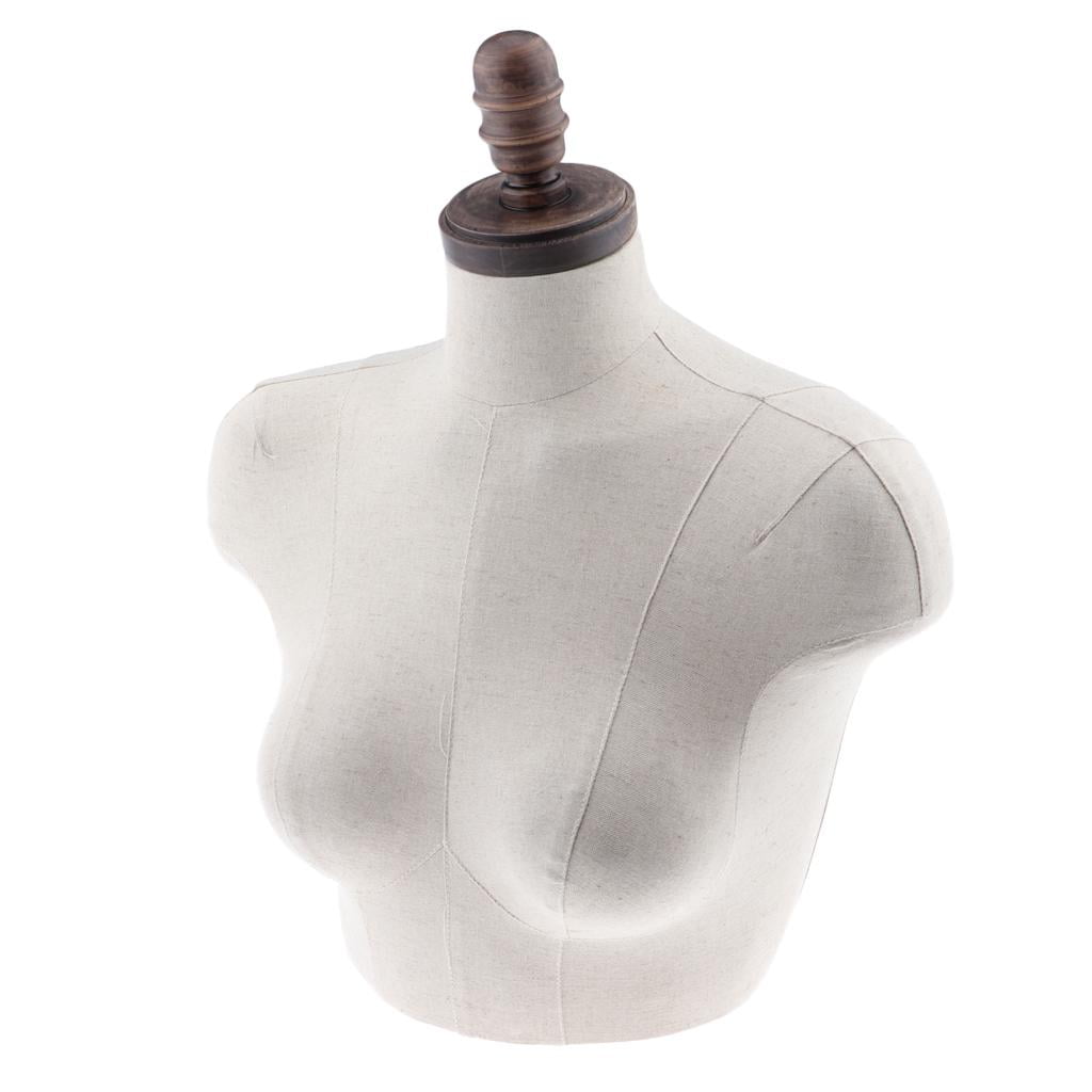 Female Clothing Display Dress Form Bust Nud Mannequin Torso Top Stand