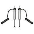 thumbnail image 1 of Icon Vehicle Dynamics Shock Absorber 57845EP 3.0 Performance; Nitrogen Gas Charged; With Remote Reservoir; One Year Limited Warranty; Adjustable Valving; Without Shock Boots; Silver; Set Of 2, 1 of 5