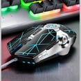 thumbnail image 3 of RGB Mouse, Mechanical Gaming Mouse Precise Control Ergonomic Design  for Computer, 3 of 7