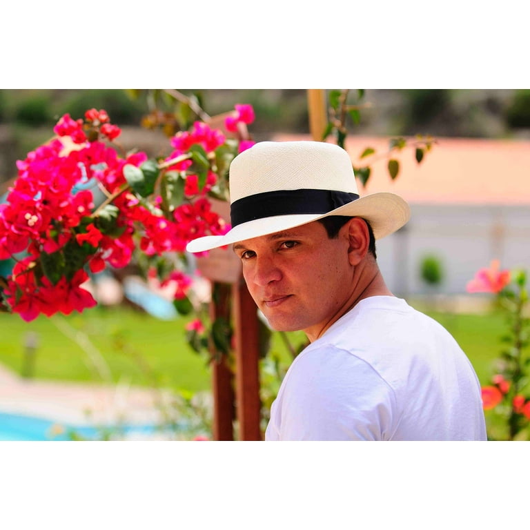 Gamboa Panama Hat. Natural Panama Hat - Fedora Hat Roll Up