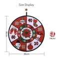thumbnail image 5 of Visland 14" Dart Board for Kids, Christmas Decoration Dart Board with Sticky Balls, Indoor/ Sport Outdoor Fun Party Play Game Toys, Birthday Gifts for Boys Girls, 5 of 5