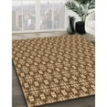 thumbnail image 3 of Ahgly Company Machine Washable Indoor Rectangle Transitional Saddle Brown Area Rugs, 5' x 7', 3 of 7