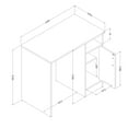 thumbnail image 4 of South Shore Smart Basics Small Desk, 4 of 8