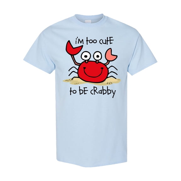 Inktastic Too Cute Crab T-Shirt