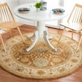 thumbnail image 2 of SAFAVIEH Anatolia Sally Traditional Wool Area Rug, Brown/Ivory, 8' x 10', 2 of 10