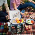thumbnail image 5 of FORMRS Insulated Cooler Bag 24 Cans Capacity Soft Leakproof Lunch Box with Side Pockets, Colorful Road, 5 of 7