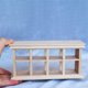 thumbnail image 3 of Estante de madera en miniatura para casa de muñecas a escala 1:12, 3 of 3