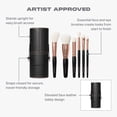 thumbnail image 3 of Set de brochas de maquillaje MORPHE Rose Away de 6 piezas con estuche, 3 of 8
