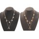 thumbnail image 5 of Collar Gargantilla Cadena multihilos con colgantes en forma de disco y luna dorado, 5 of 9