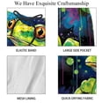 thumbnail image 4 of luoweisi Men's Beach Shorts Quick Dry Swim Trunks with Mesh Lining Frog L, 4 of 5