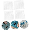 thumbnail image 2 of 10 Sheets Sticker 2 Sided Tape Tag Labels Glue for il Manicure Tabs il Paste Manicure Adhesive Paste il Adhesive Tabs il Glue Tabs Double Sided Tape Acrylic Pet Film, 2 of 5
