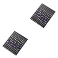thumbnail image 2 of maskred Eye Face Rhinestone Self Adhesive Stickers Makeup DIY Costume Accessory Type 2 2Set, 2 of 6