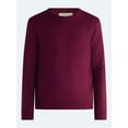 thumbnail image 6 of Free Assembly Men's Crewneck Sweater with Long Sleeves, Midweight, Sizes XS-3XLT, 6 of 6