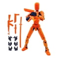 thumbnail image 1 of Figura de acción Titan 13 de LHNFT, figuras de acción de robot, figura de acción T13 impresa en 3D, robot multiarticular móvil, figura de acción de 13 maniquí, decoraciones de escritorio para amantes, 1 of 4