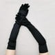 thumbnail image 5 of Nvzi Guantes de satén de estilo ópera, de talla clásica para adultos, de 21,7" (negros), 5 of 5