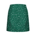 thumbnail image 6 of PYGNJK Women's Plus Size Printed Skirts High Waist Underneath Boho Tiered Flowy Tennis Skirts Casual Mini Skirt, 6 of 6