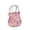Light Pink, variant on Handbag Shaped Glass Ice Bucket Cute Cocktail Glass Vase Novelty Summer Juice Cup For Lemonade Picnic Party Home Use