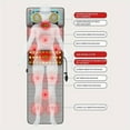 thumbnail image 5 of Teetheory Full Body Massage Mattress, Neck Kneading, Airbag Hot Compress Waist Massager, 10 Zones Vibration 12V Safety Voltage, Jade Massage Cushion, 5 of 8