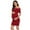 Wine, variant on Todaioua Maternity Dresses for Women 2024 Sleeveless Color off Shoulder Backless Dress Casual