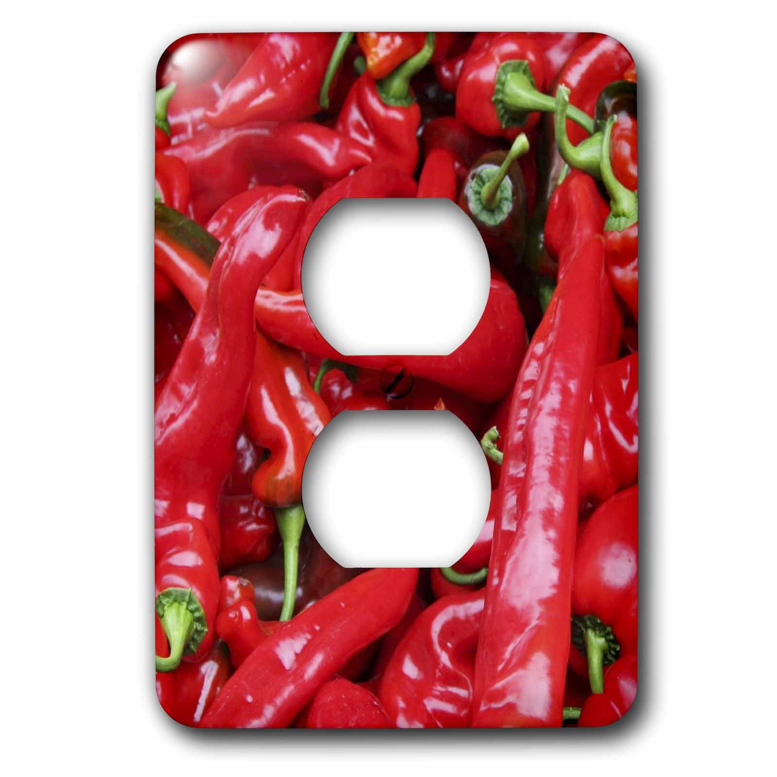 3dRose Red Hot Peppers chili, chili pepper, chilli, chilli peppers