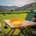 thumbnail image 4 of Vrorvz Portable Stainless Steel Tray With Handle For Outdoor Cooking Long Lasting Easy To Clean Multi Functional Tableware Suit For Camping Hiking Picnic Dining I, 4 of 4