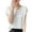White, variant on Women's Essential Crewneck Tee Short Sleeve Solid Color Pullover Casual Soft Basic Top Everyday Wardrobe Staple