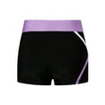 thumbnail image 2 of Hansber Kids Girls Athletic Shorts V-Waistband Gym Workout Yoga Booty Shorts Dance Gymnastics Lavender 10, 2 of 5