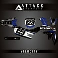 thumbnail image 2 of Attack Graphics Custom Velocity Complete Bike Graphics Kit for Yamaha YZ250F 2019, 2 of 3