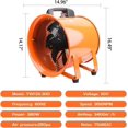 thumbnail image 3 of Ventilador utilitario portátil Dreamdragon de 12 pulgadas con manguera de conducto, 3 of 7