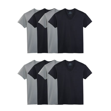 Fruit of the Loom Men's Lightweight Active Cotton Blend Undershirts, V ...