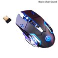thumbnail image 1 of Koszal 2.4G Sans Fil Rechargeable 1600DPI Réglable Rétroéclairé Souris de Jeu pour Ordinateur Portable, 1 of 7