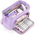 thumbnail image 1 of Estuche para lápices de gran capacidad para adolescentes, color morado, 1 of 6