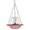 C003- Pink, variant on Yard Decorations Outdoor, Solar Hanging Bird Bath Fountain, Hanging Solar Bird Bath, Solar Fountain for Bird Bath, Rust-Proof Metal Hanging Chain Equipped Pink Suspended Bird Bath