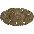 thumbnail image 3 of Ekena Millwork 14 5/8"OD x 2 1/4"P Needham Ceiling Medallion (Fits Canopies up to 4 1/4"), Hand-Painted Mississippi Mud Crackle, 3 of 6