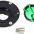 thumbnail image 3 of funtasica Fuel Tank Lid Modified Portable Practical Professional Moto Accs Metal Green, 3 of 7
