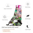 thumbnail image 3 of Toalla de playa Splatoon, suave, de secado rápido, resistente a la arena, para natación, piscina, yoga, gimnasio, camping, toallas de baño ligeras, regalo para niños, niñas, niños y adultos, 31,5 x, 3 of 8