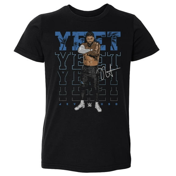 Toddler 500 Level Black Jey Uso Yeet T-Shirt