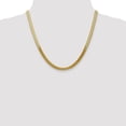 thumbnail image 2 of 10K Yellow Gold chain Herringbone 20 in 5 mm 5.0mm Silky, 2 of 5