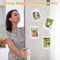 thumbnail image 4 of Acrylic Picture Frame, 3 Pack Acrylic Photo Frames Horizontal Magnet Double Sided Acrylic Frames, Thick Clear Picture Frame Frameless Transparent Desktop Display, 4 of 7