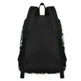 thumbnail image 4 of ALAZA Backpack Set Peony Flowers on Black Elementary School Bags Student BookBag with Lunch Bag, 4 of 6